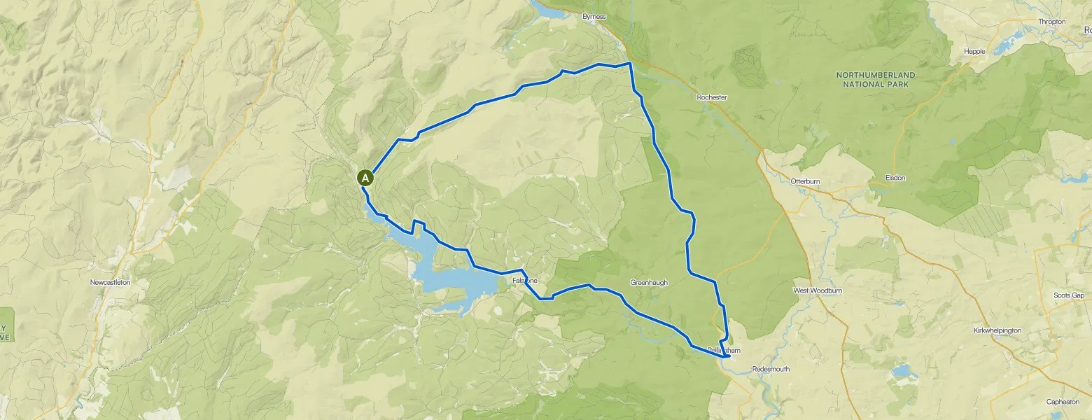 Kielder Forest Drive Bellingham Loop Kielder Forest Park Mountain